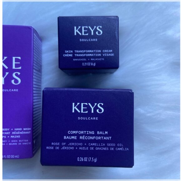 Keys Soulcare Skincare Sample Bundle; Cleansing Balm Cleanser Antiaging Cream - Picture 3 of 5